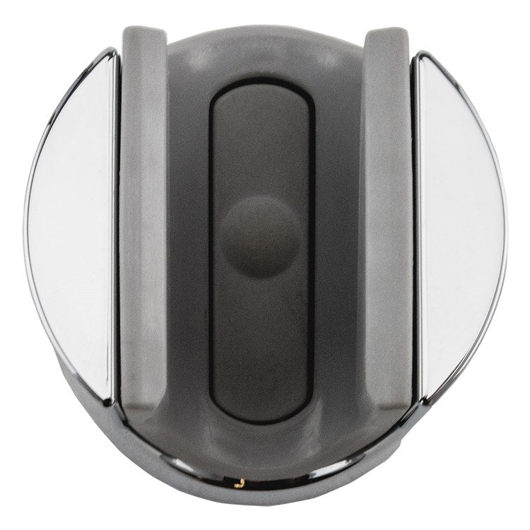 Handshower Mount Round Polished Chrome Plastic - Image 2