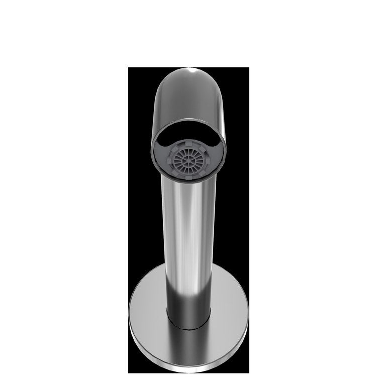 Lavatory Faucet Helix Touchless Wall Mount EcoPower 0.17GPC ADA Polished Chrome 0.5 Gallons per Minute - Image 2