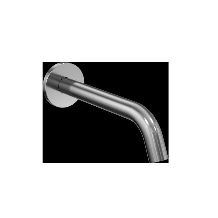 Lavatory Faucet Helix Touchless Wall Mount EcoPower 0.17GPC ADA Polished Chrome 0.5 Gallons per Minute - Image 1