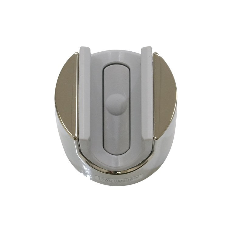Handshower Mount Round Polished Nickel Plastic - Image 2