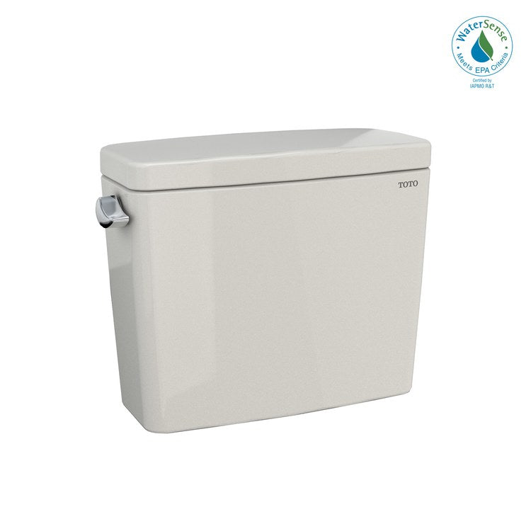Toilet Tank Drake with Cover Sedona Beige 1.28 Gallons per Flush Left Side