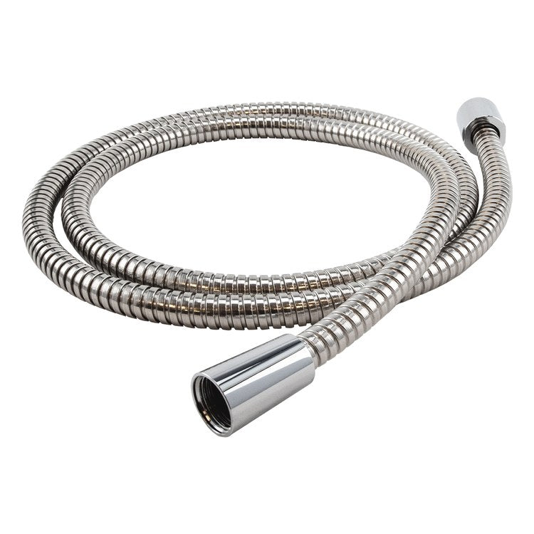 Handshower Hose Kink-Free Swivel Nut 63 Inch Polished Chrome G 1/2 Metal - Image 1