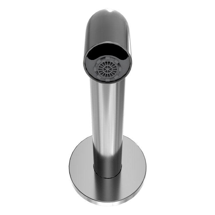 Lavatory Faucet Helix Touchless Wall Mount EcoPower with Thermostatic Valve 0.08GPC ADA Polished Chrome 0.5 Gallons per Minute - Image 2