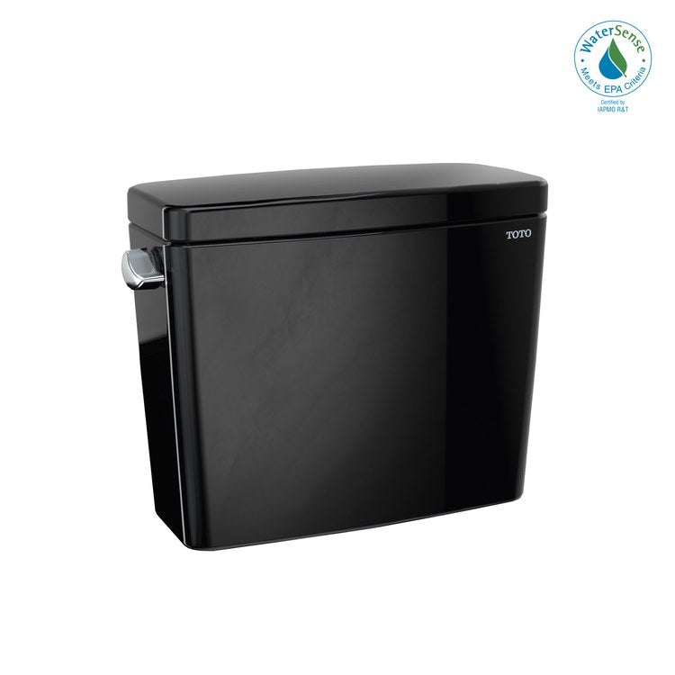 Toilet Tank Drake with Cover Ebony 1.28 Gallons per Flush Left Side