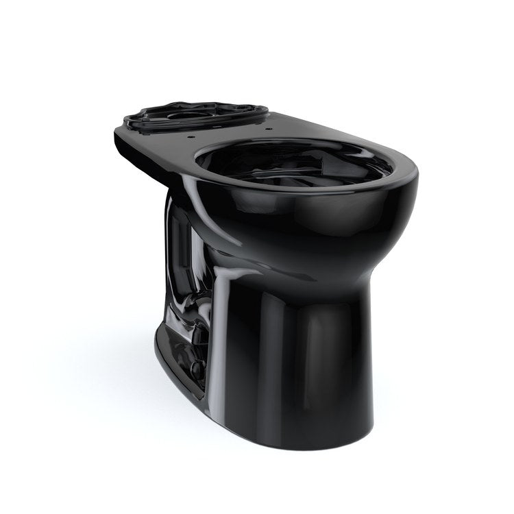 Toilet Bowl Drake Round Front Universal Height Ebony ADA - Image 1