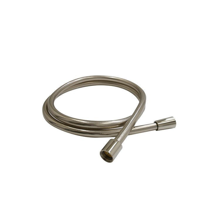 Handshower Hose Kink-Free Swivel Nut 63 Inch Polished Nickel G 1/2 PVC - Image 1