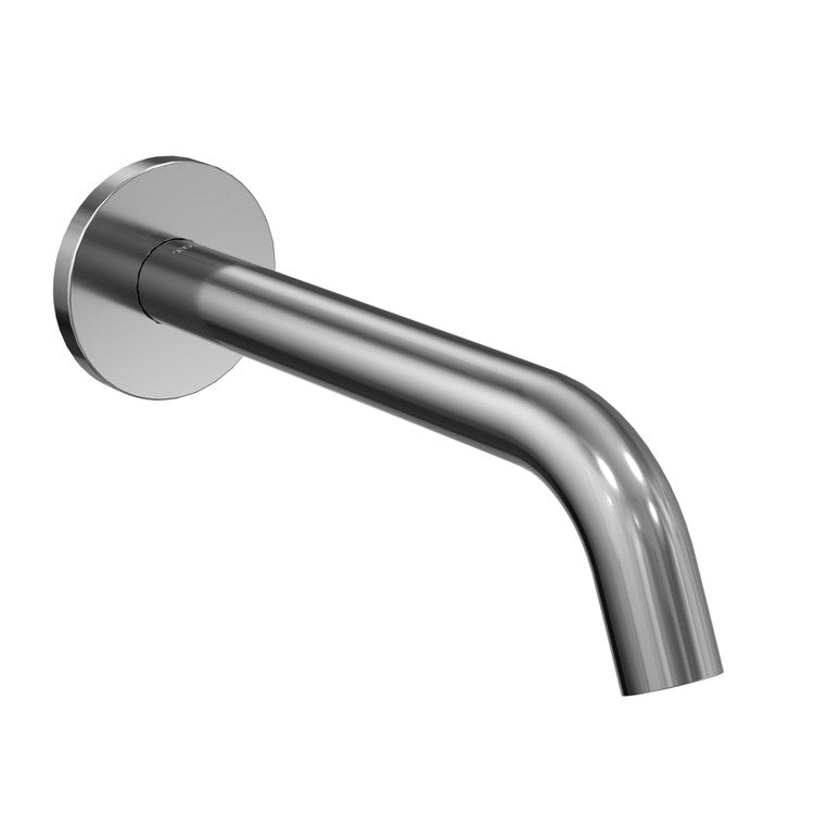 Lavatory Faucet Helix Touchless Wal Mount 10 Second Flow ADA Polished Chrome 0.5 Gallons per Minute - Image 1