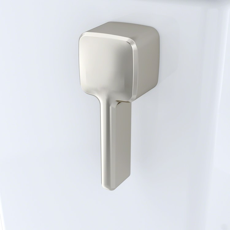 Trip Lever Left Hand Brushed Nickel for Connelly Tank - Image 1