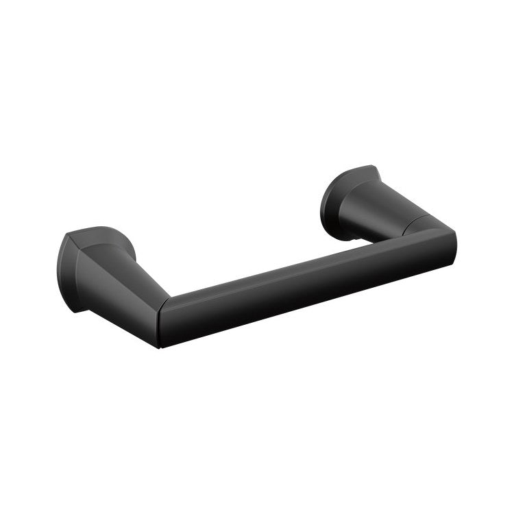 Toilet Paper Holder Galeon Pivoting Matte Black 6-13/16 Inch 3-1/2 Inch - Image 1