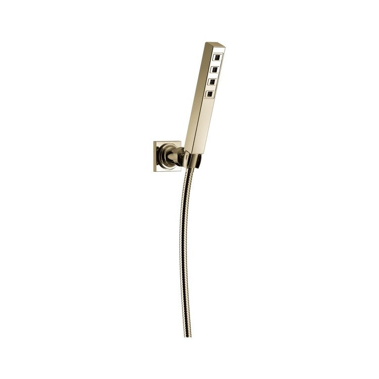 Handshower H2Okinetic Universal Showering Components Lumicoat Polished Nickel 1 Function WaterSense - Image 1