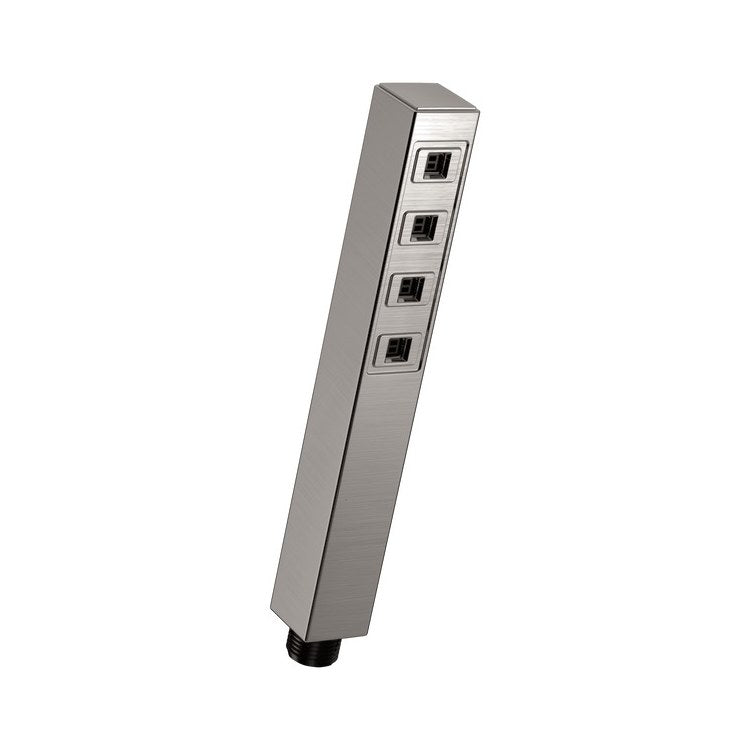Handshower H2Okinetic Rectangular Lumicoat Stainless 1 Function - Image 1