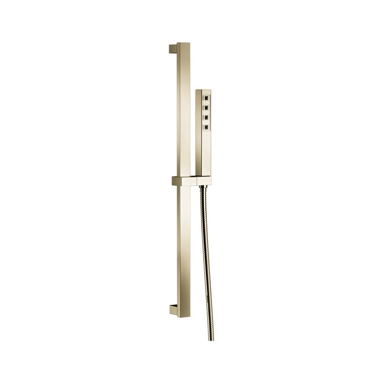 Handshower Set Ara H2Okinetic Wand with Slidebar & Holder & Lumicoat Finish Polished Nickel 1 Function WaterSense 1.75 Gallons per Minute 24 Inch - Image 1