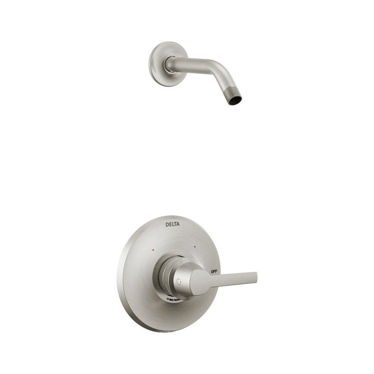 Shower Trim Galeon 14 Less Head Lumicoat Stainless ADA 6-1/2 Inch - Image 1