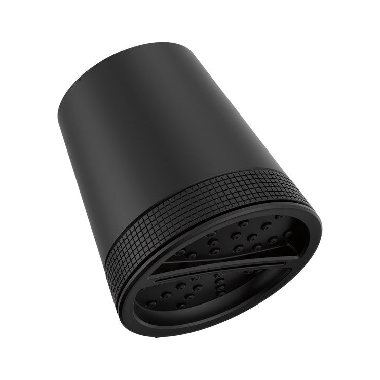 Showerhead 3 Function Matte Black 4-1/4 Inch - Image 1