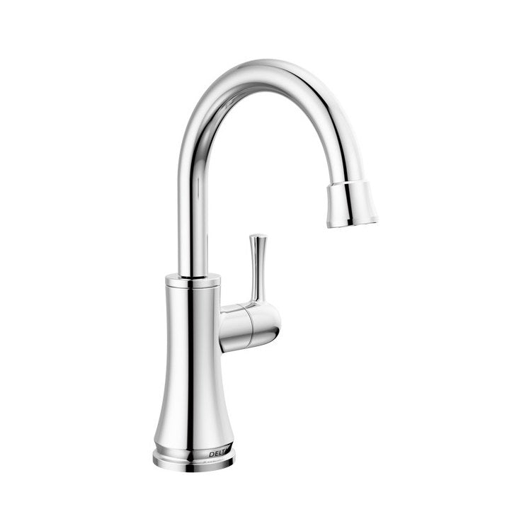 Beverage Faucet Transitional Cold Water Only with Air Gap 1 Lever ADA Chrome 360 DEG Swivel 1 Hole 1.5 Gallons per Minute - Image 1
