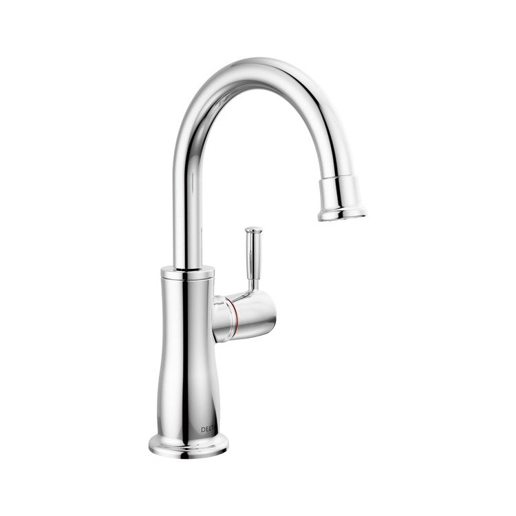 Kitchen Faucet Instant Hot Water Spring-Loaded Self-Closing Chrome 9-4/9 Inch - Image 1
