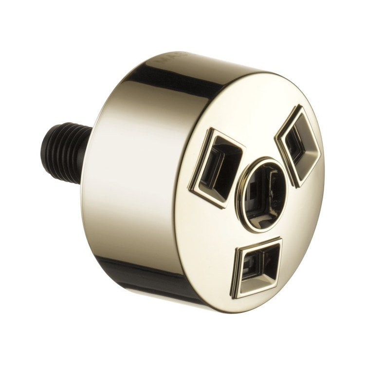 Spray Head HydraChoice Massaging with H2OKinetic Technology Lumicoat Polished Nickel 1-3/4 Inch for Rough-In R50200 1 Inch