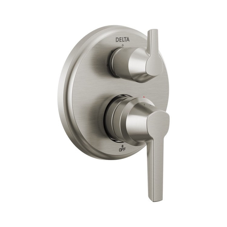 Diverter Trim Galeon 14S 3 Setting Lumicoat Stainless 6-3/4 Inch 3-1/2 Inch - Image 1