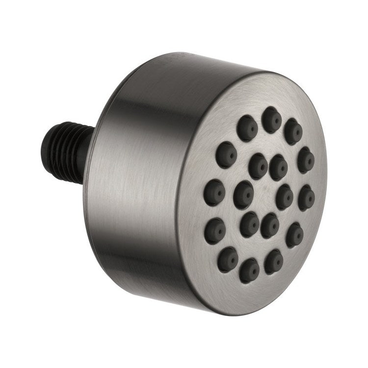 Spray Head HydraChoice with Touch-Clean Lumicoat Black Stainless 1-3/4 Inch for Rough-In R50200 1 Inch - Image 1