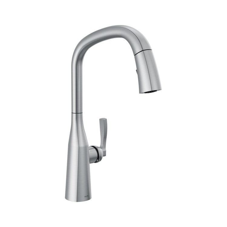 Kitchen Faucet Stryke Pull Down Arctic Stainless 16-3/4 Inch - Image 1