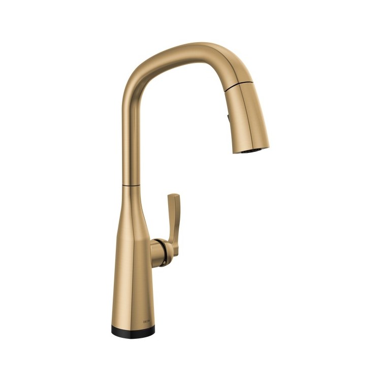 Kitchen Faucet Stryke Pull Down Champagne Bronze 17-1/4 Inch - Image 1