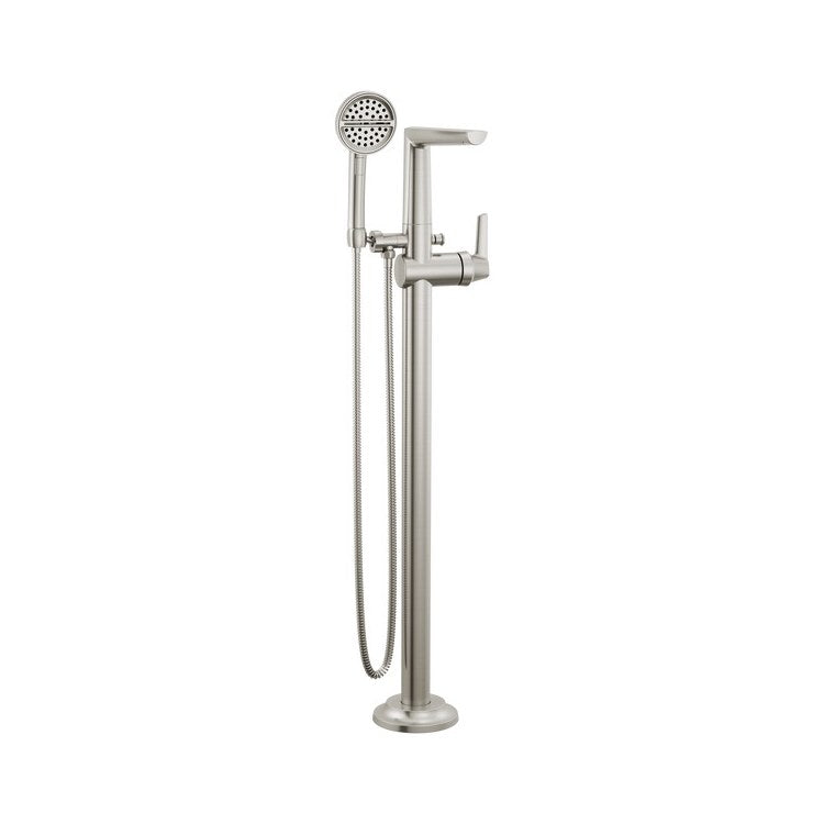 Tub Filler Galeon Freestanding Lumicoat Stainless 40-4/9 Inch - Image 1
