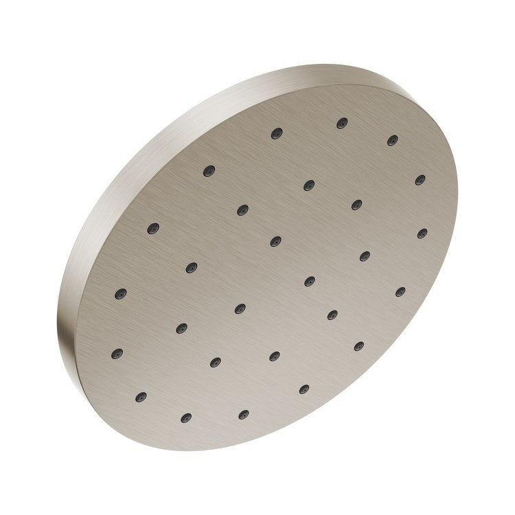 Showerhead Universal Showering Components 1 Functions Lumicoat Stainless 12 Inch 1.75 Gallons per Minute H2Okinetic Round - Image 1