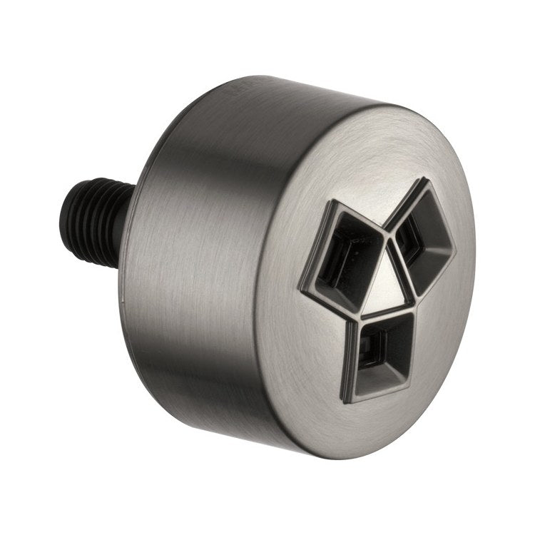 Spray Head HydraChoice Invigorating with H2OKinetic Technology Lumicoat Black Stainless 1-3/4 Inch for Rough-In R50200 1 Inch - Image 1