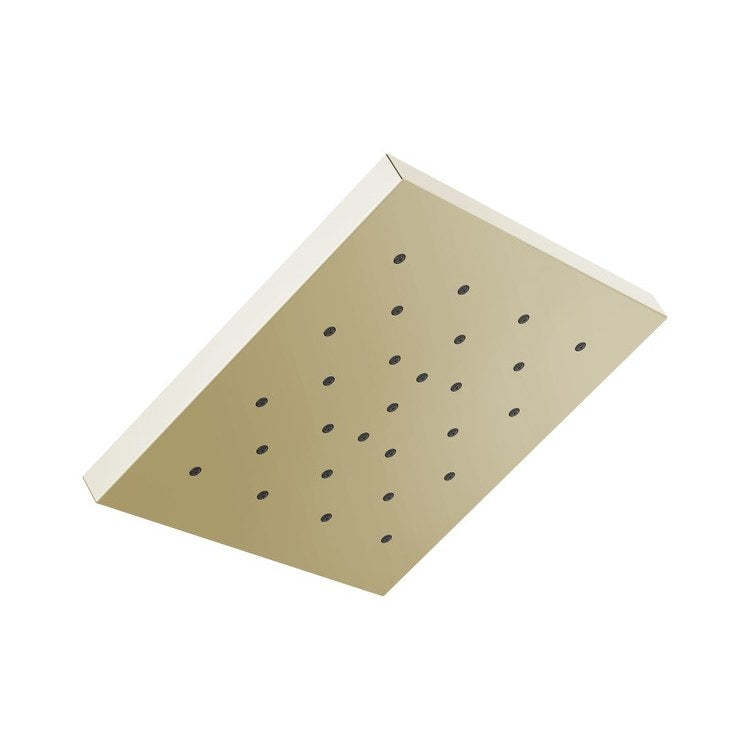 Showerhead Universal Showering Components 1 Function Square with H2Okinetic Technology Lumicoat Polished Nickel 12 Inch 1.75 Gallons per Minute