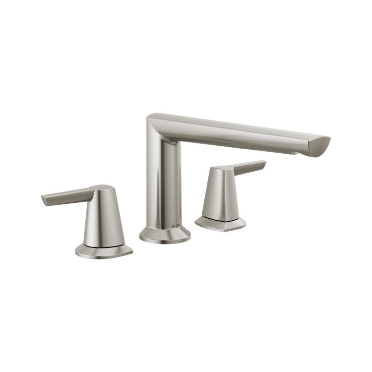 Roman Tub Trim Galeon 3 Hole Lumicoat Stainless ADA 6-1/3 Inch - Image 1