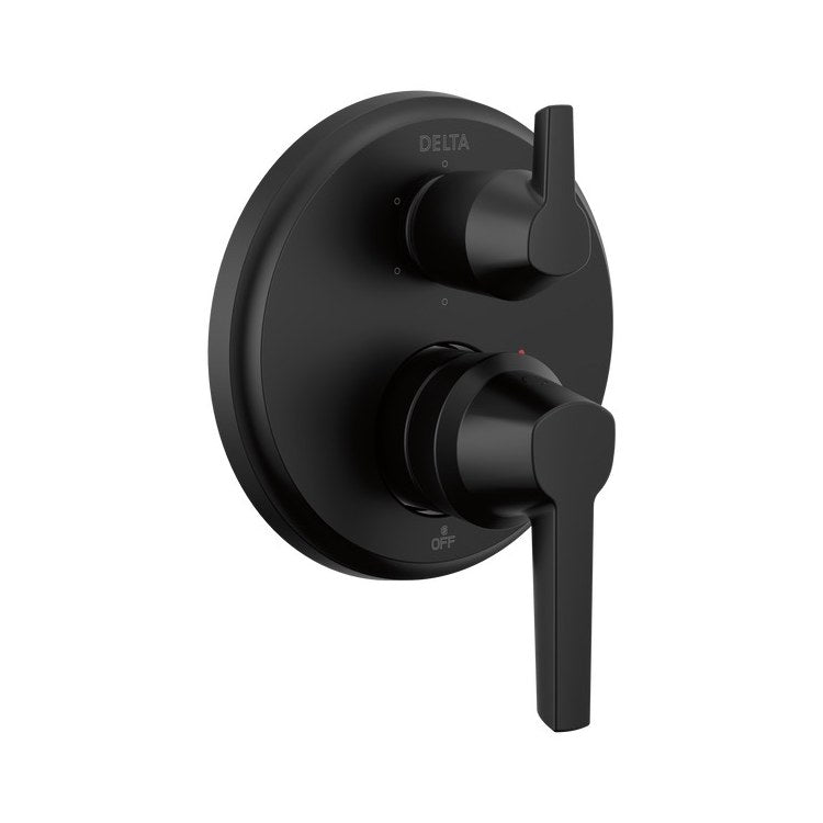 Diverter Trim Galeon 14S 6 Setting Matte Black 6-3/4 Inch 3-1/2 Inch - Image 1