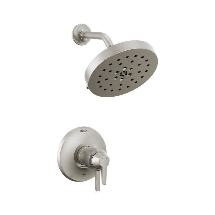 Shower Trim Galeon 17T Lumicoat Stainless 6-1/2 Inch 12 Inch - Image 1
