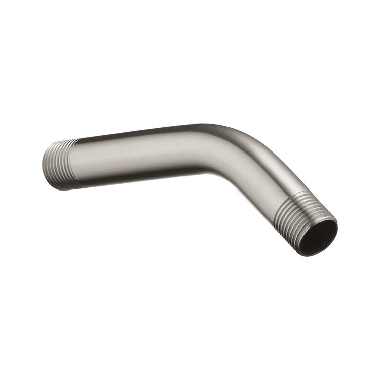 Shower Arm Lumicoat Stainless 5.5 Inch 1/2 Inch MNPT Brass Wall Mount 11/16 Inch - Image 1