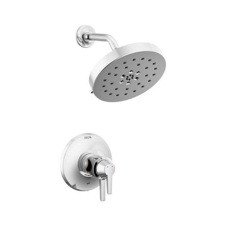 Shower Trim Galeon 17T Lumicoat Chrome 6-1/2 Inch 12 Inch - Image 1