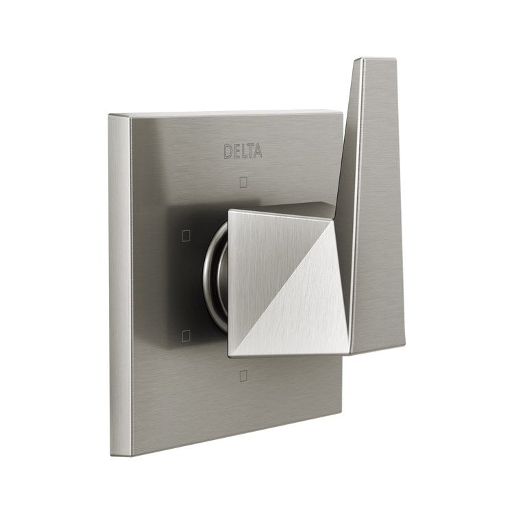 Diverter Trim Trillian 6 Functions Lumicoat Stainless 1 Lever ADA for Rough-In Kit R11000 - Image 1