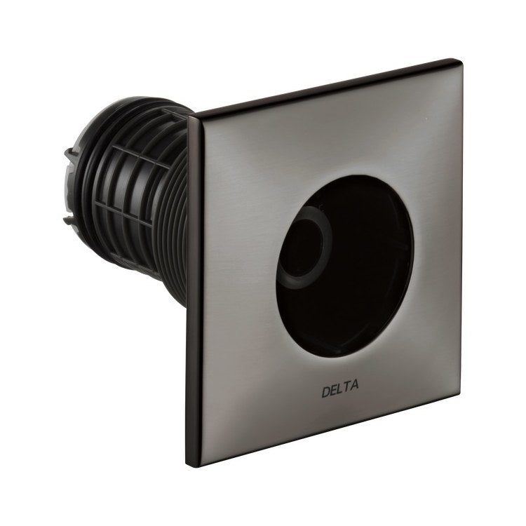 Body Spray Trim HydraChoice Square Flushmount 3-1/2 Inch Lumicoat Black Stainless 1.0 Gallons per Minute - Image 1