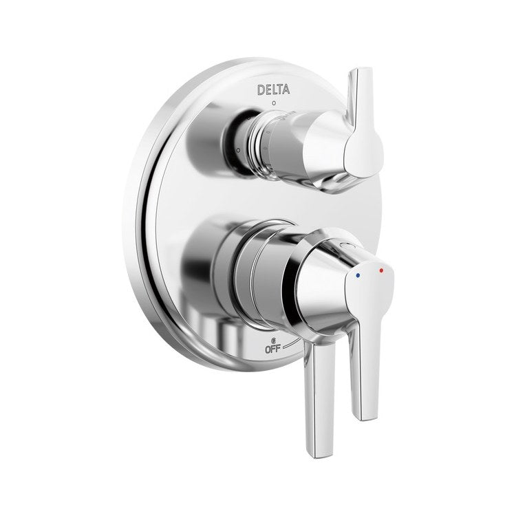 Diverter Trim Galeon 17S 3 Setting Lumicoat Chrome 6-3/4 Inch 3-7/8 Inch - Image 1