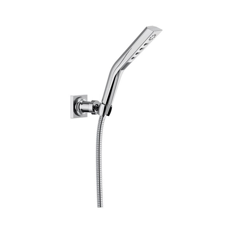 Handshower Set H2Okinetic Wand with Wall Mount Holder & Lumicoat Finish Chrome 3 Function WaterSense 1.75 Gallons per Minute - Image 1