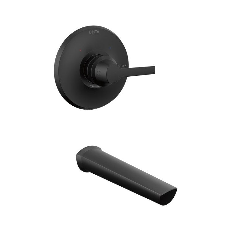 Tub Trim Galeon 14 Matte Black ADA 6-1/2 Inch - Image 1