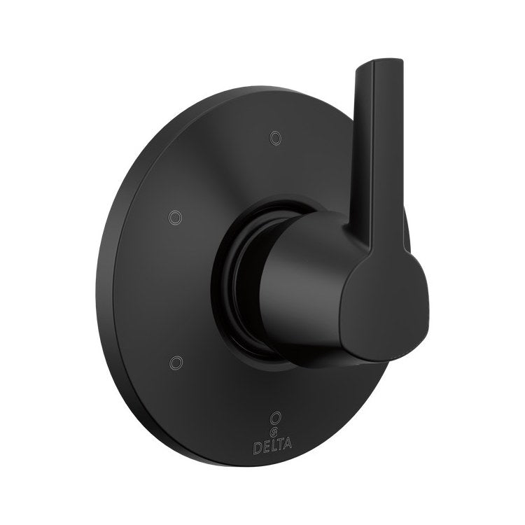 Diverter Trim Galeon 6 Setting Matte Black ADA 2-3/8 Inch - Image 1