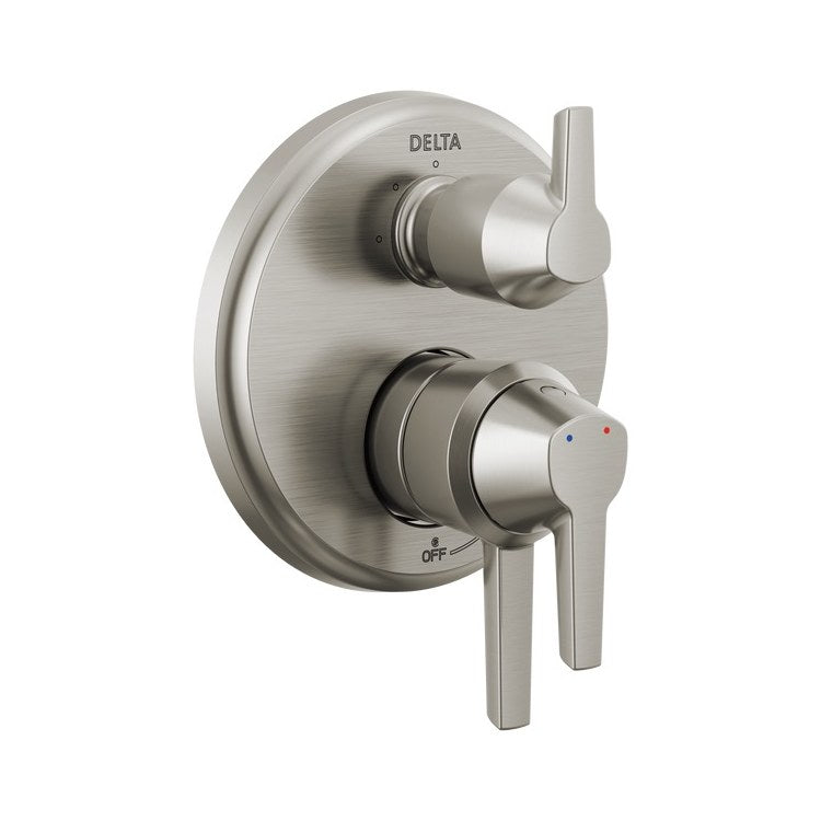 Diverter Trim Galeon 17S 3 Setting Lumicoat Stainless 6-3/4 Inch 3-7/8 Inch - Image 1