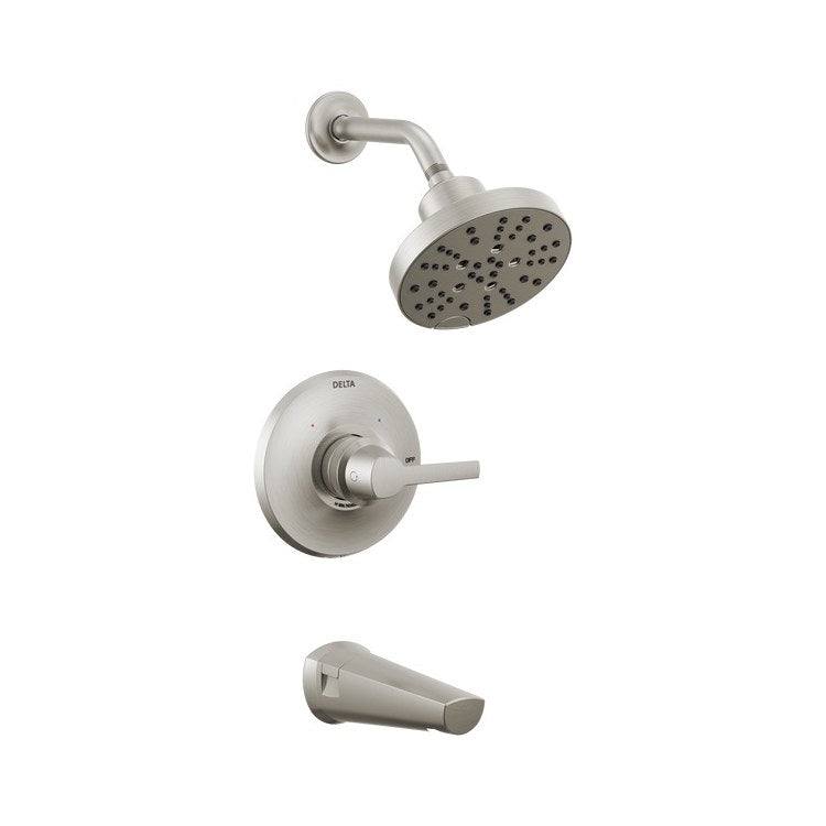 Shower Trim Galeon 14S Lumicoat Stainless 6-1/2 Inch - Image 1