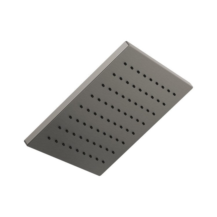 Showerhead Universal Showering Components 1 Functions Raincan Lumicoat Black Stainless 11-3/4 Inch 1.75 Gallons per Minute Square for Ceiling Mount or Extended Wall Mount Shower Arm Applications - Image 1