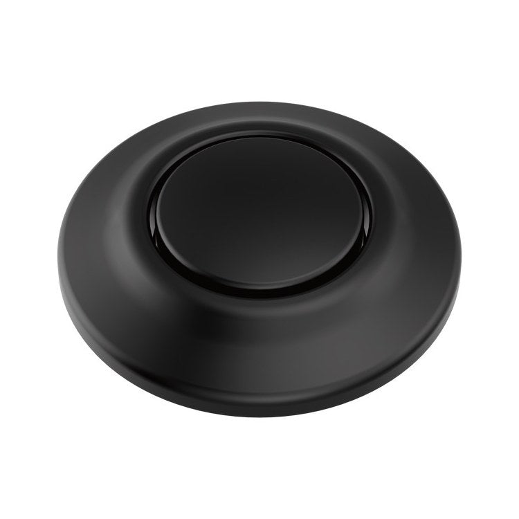 Air Switch with Dual Outlet 1-3/4 Inch Matte Black for Garbage Disposal - Image 1