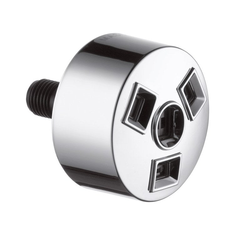 Spray Head HydraChoice Massaging with H2OKinetic Technology Lumicoat Chrome 1-3/4 Inch for Rough-In R50200 1 Inch - Image 1