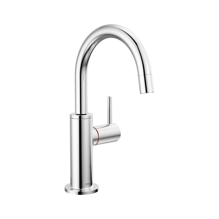 Hot Water Dispenser Contemporary Round Instant 1 Spring-Loaded Self-Closing ADA 360 DEG Swivel Chrome 1.5 Gallons per Minute - Image 1