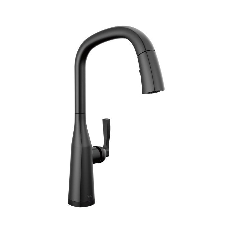 Kitchen Faucet Stryke Pull Down Matte Black 17-1/4 Inch - Image 1