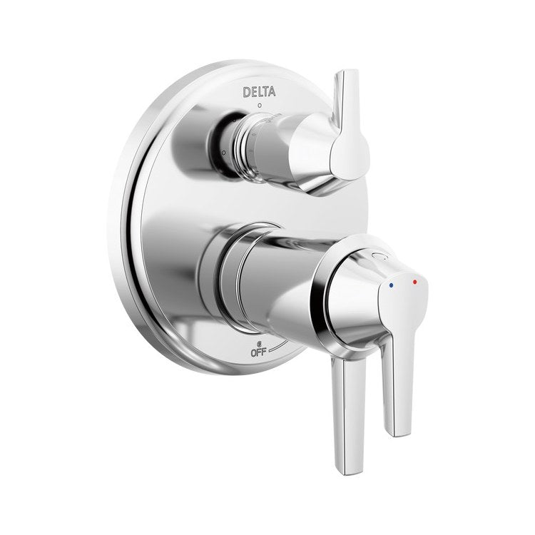 Diverter Trim Galeon 17T 3 Setting Lumicoat Chrome 6-3/4 Inch 5-1/4 Inch - Image 1