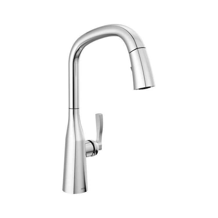 Kitchen Faucet Stryke Pull Down Chrome 16-3/4 Inch - Image 1