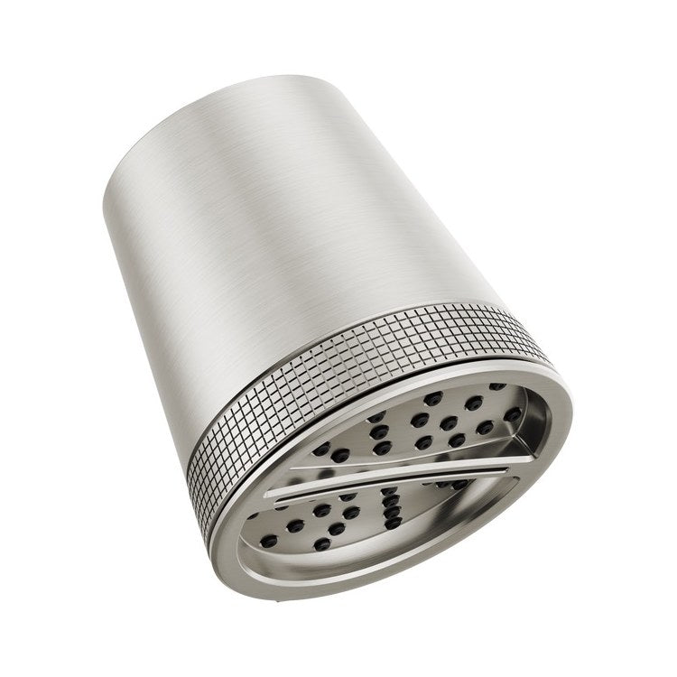 Showerhead 3 Function Lumicoat Stainless 4-1/4 Inch - Image 1